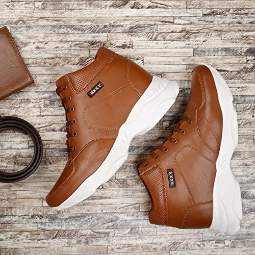 Image of BXXY 3 Inch Hidden Height Increasing Casual Outdoor Sneakers Boot in Eva Sole. Height Elevator Boots
