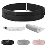 Ultimate Running Belt for Women and Men&comma; Water Proof Running Belts Fanny Pack with Water Bottle&comma; Slim Running Bag Belts with Phone Holder Bottle Holder Adjustable Fit for Runner &lpar;Medium&rpar;