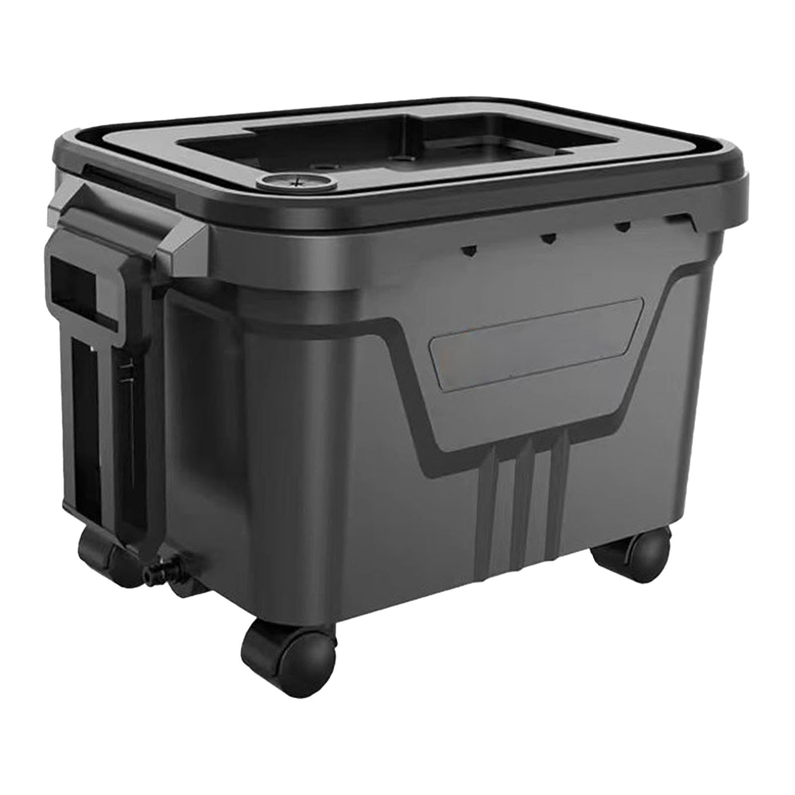 Amazon.co.jp: AWHAO 洗車用バケツ キャスター付き 収納ボックス