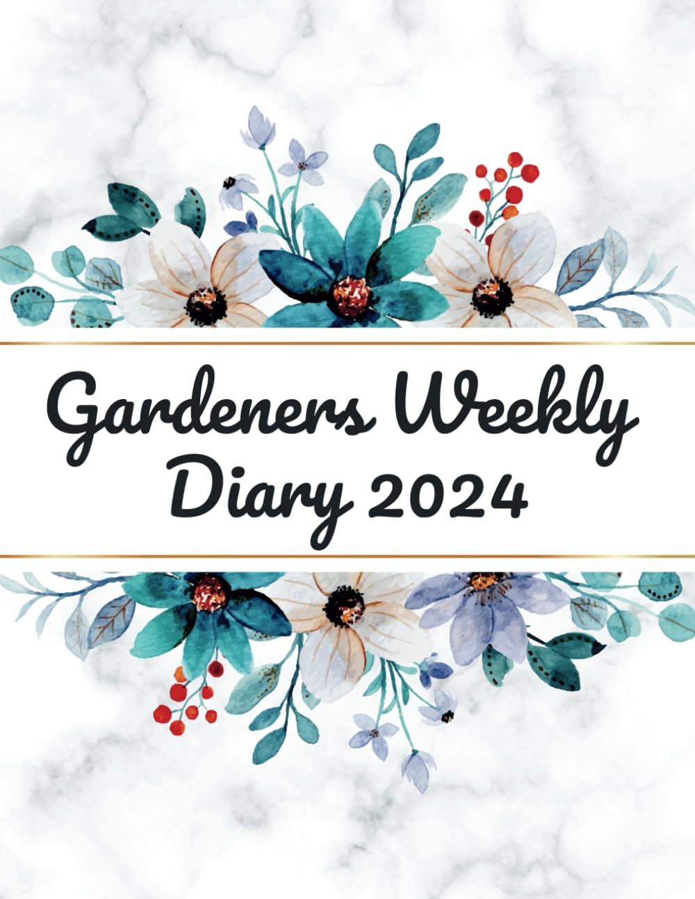 Gardeners Weekly Diary 2024: Weekly Scheduling and Monthly Gardening Planning - Calendars - Organizer & Journal Notebook, Gardeners Planner - log ... and Dad, Unique Gardener Planting Gifts
