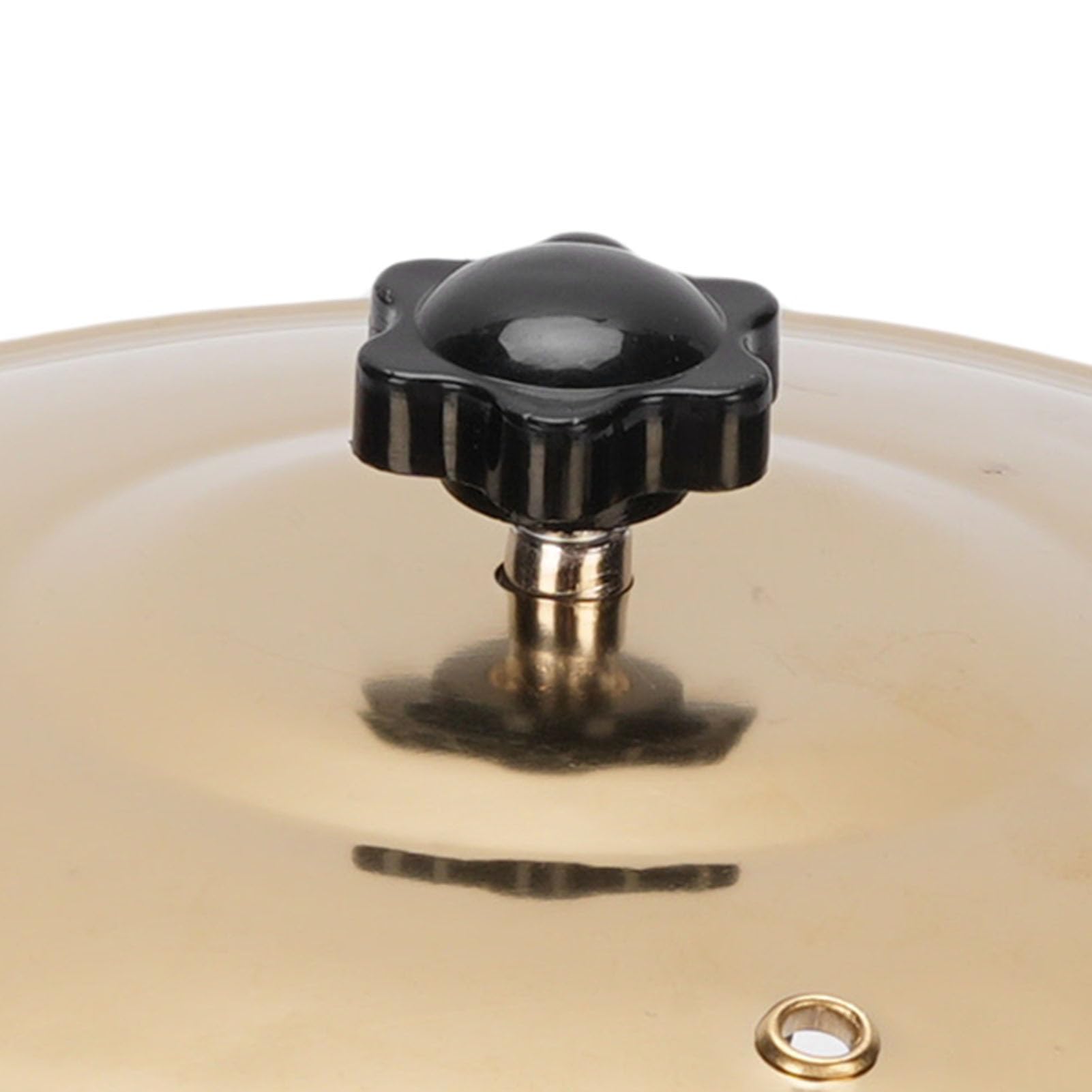 CHICIRIS Car Cymbal, Car Cymbal Cymbal Mini Bęben dla Pojazdów Air Vent Dash Dash Małe Zabawne Akcesoria Praktyczne (GOLD)