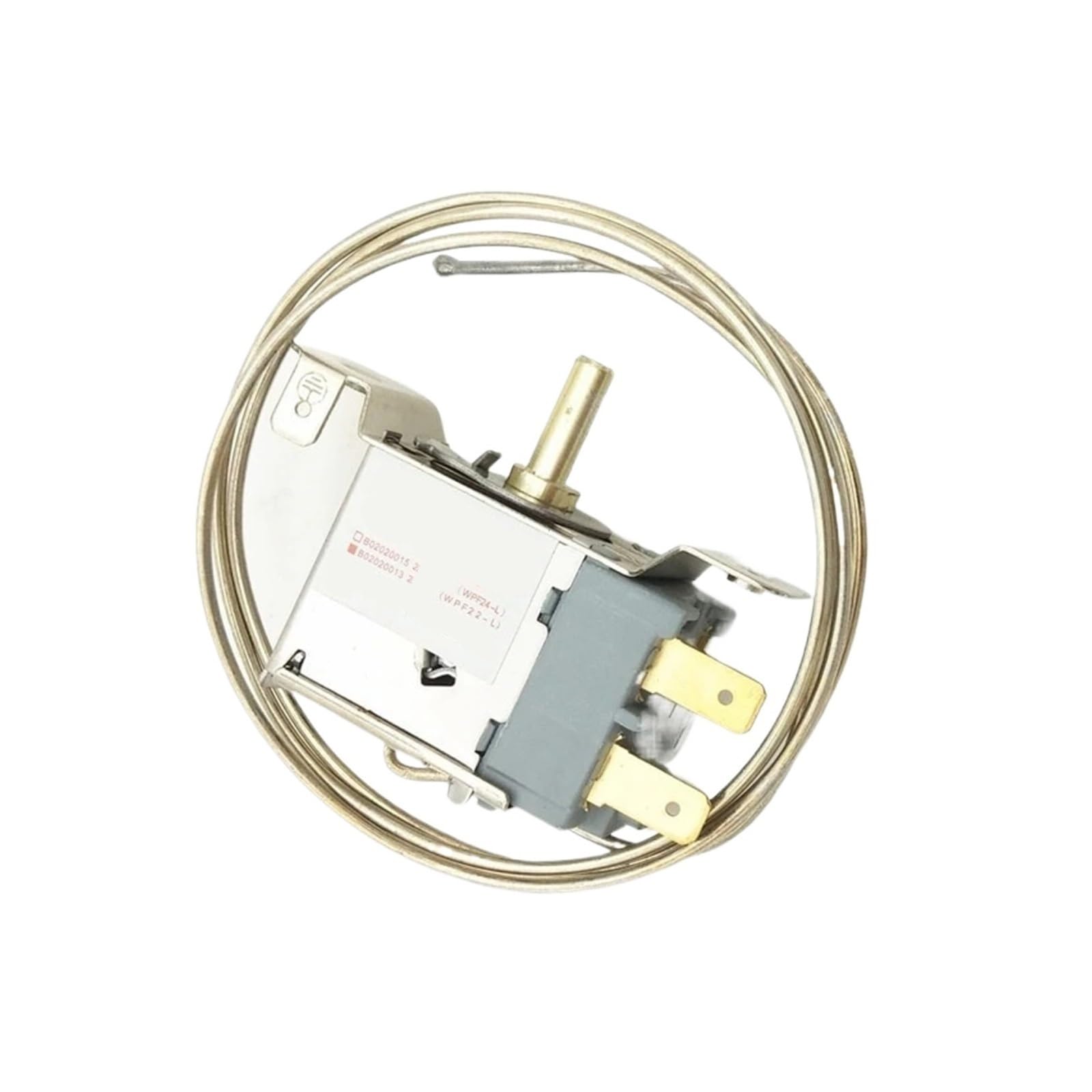 Termostato De Descongelación for Refrigerador, Compatible Con Sol, Interruptor De Termostato for Refrigeradores, Calentador De Descongelación De Refrigerador WPF22 De 2 Pines Para