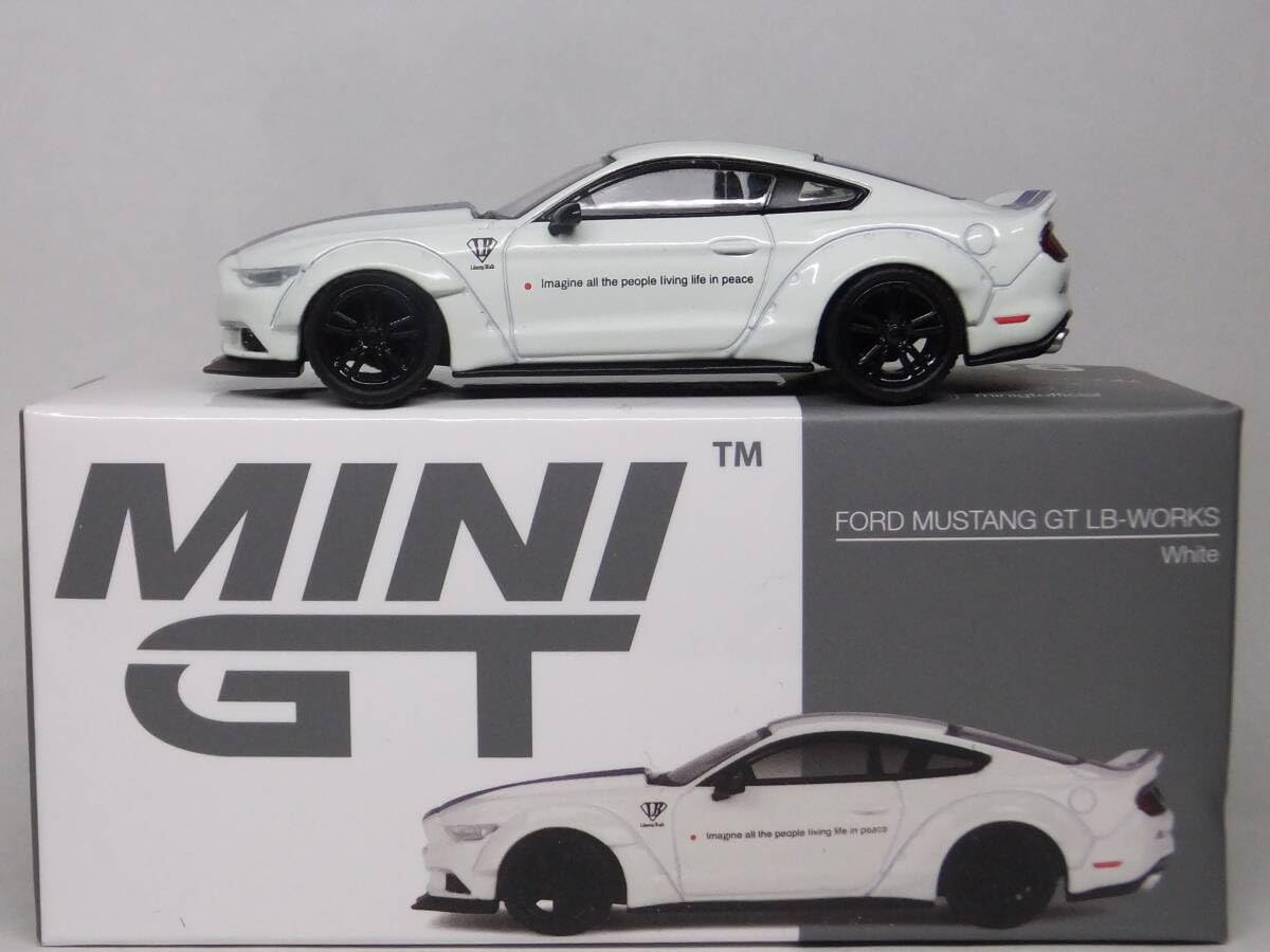 Amazon.co.jp: MINI GT LB WORKS Mustang GT White MGT00646-R MUSTANG