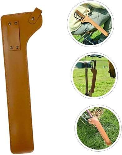 Miniatura 3 de GANAZONO Funda protectora de cuero para pókers, herramientas de parrilla para parrilla al aire libre, funda de cuero, cubierta de herramientas de