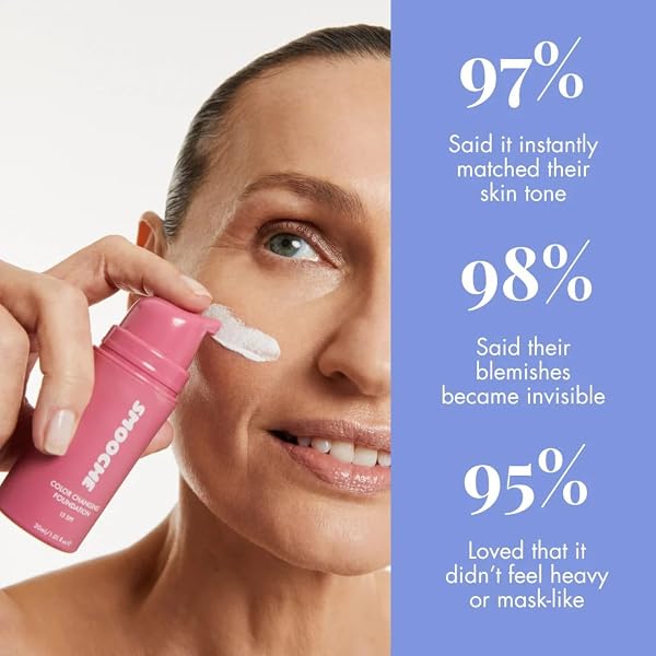 Smooche Color Changing Foundation(1 Bottle) - 5