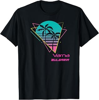 Retro Varna Bulgaria T-Shirt