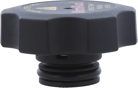 MotoRad Engine Coolant Reservoir Cap - 15 PSI Coolant Cap for Threaded Filler Neck, Durable Plastic, Closed System