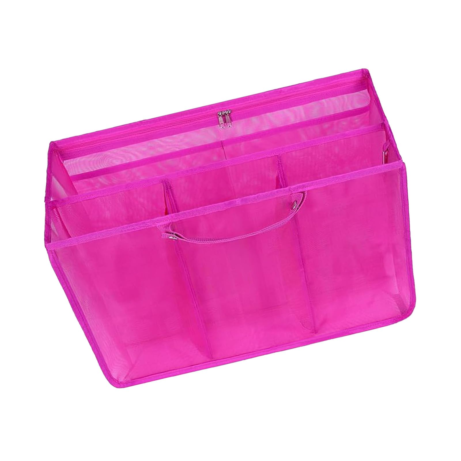Kfwfuaee Insert Divider Pouches Beach Bag Organizers Inserts for Beach Bag Accessories Beaches Toted Insert Organizing Mesh Divider Pouches