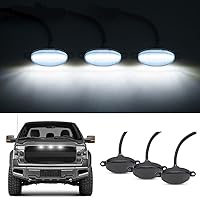 Vista 2 de Lentes ahumadas xenón blanco LED Rapter luces para Ford F150 SVT Rapter Pick Up 2010-2014 Ford Rapter Pick Up 2017-2019 Ford Rapter Pick Up