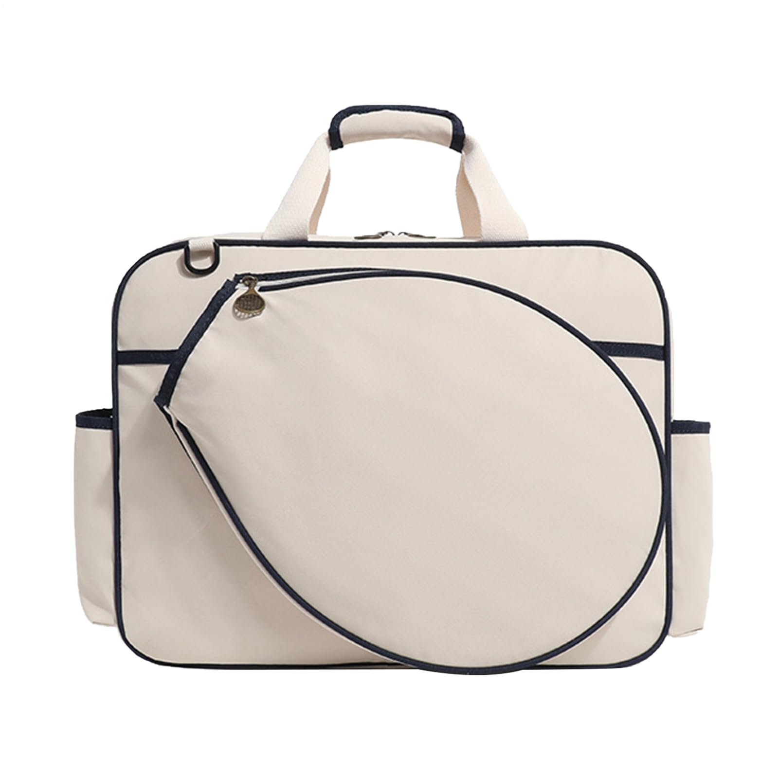 Borsa da tennis: borsa a tracolla per racchetta di grande capacità, zaino sportivo durevole, borsa portaoggetti con cinghia regolabile per tennis, pickleball, badminton, porta racchette