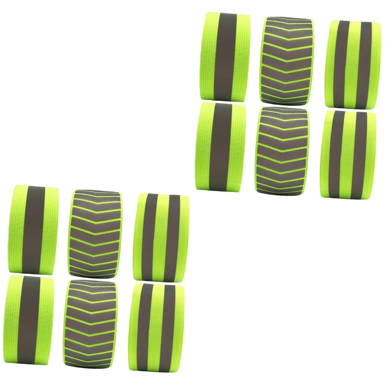 BESPORTBLE Riflettente da Polso Braccialetti Elastici Ciclismo Braccialetto Sport Braccialetto Braccialetto Verde Bici Riflettore Braccialetto Riflettente Braccialetti Ad Alta