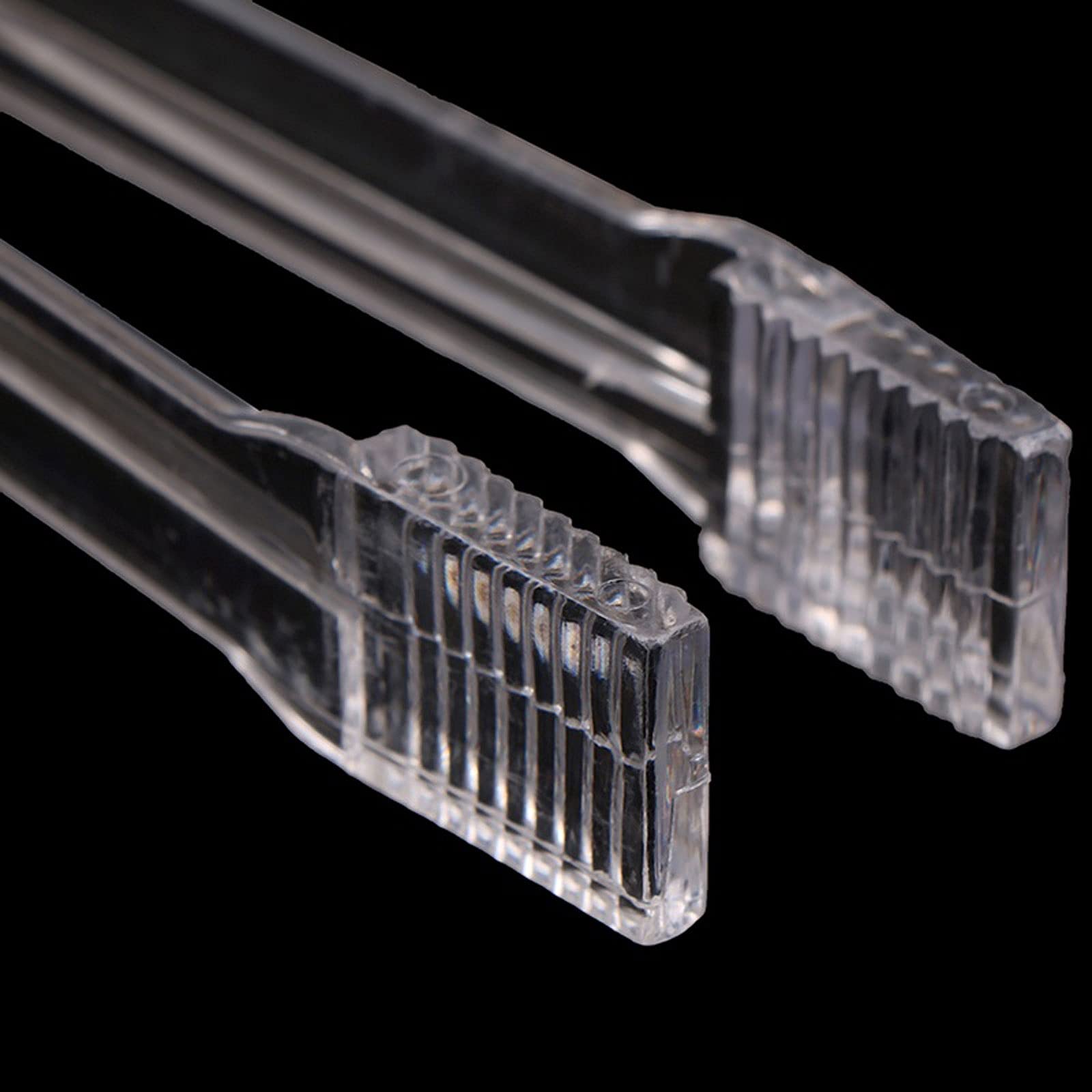 Pinzas de Cocina, 1 Pieza, Pinzas de Hielo Transparentes de plástico, 16cm, Comida, Ensalada, Buffet, Pan Dulce, Clip para Pastel, Boda, Bar, Recuerdo de Fiesta (1 ud.)