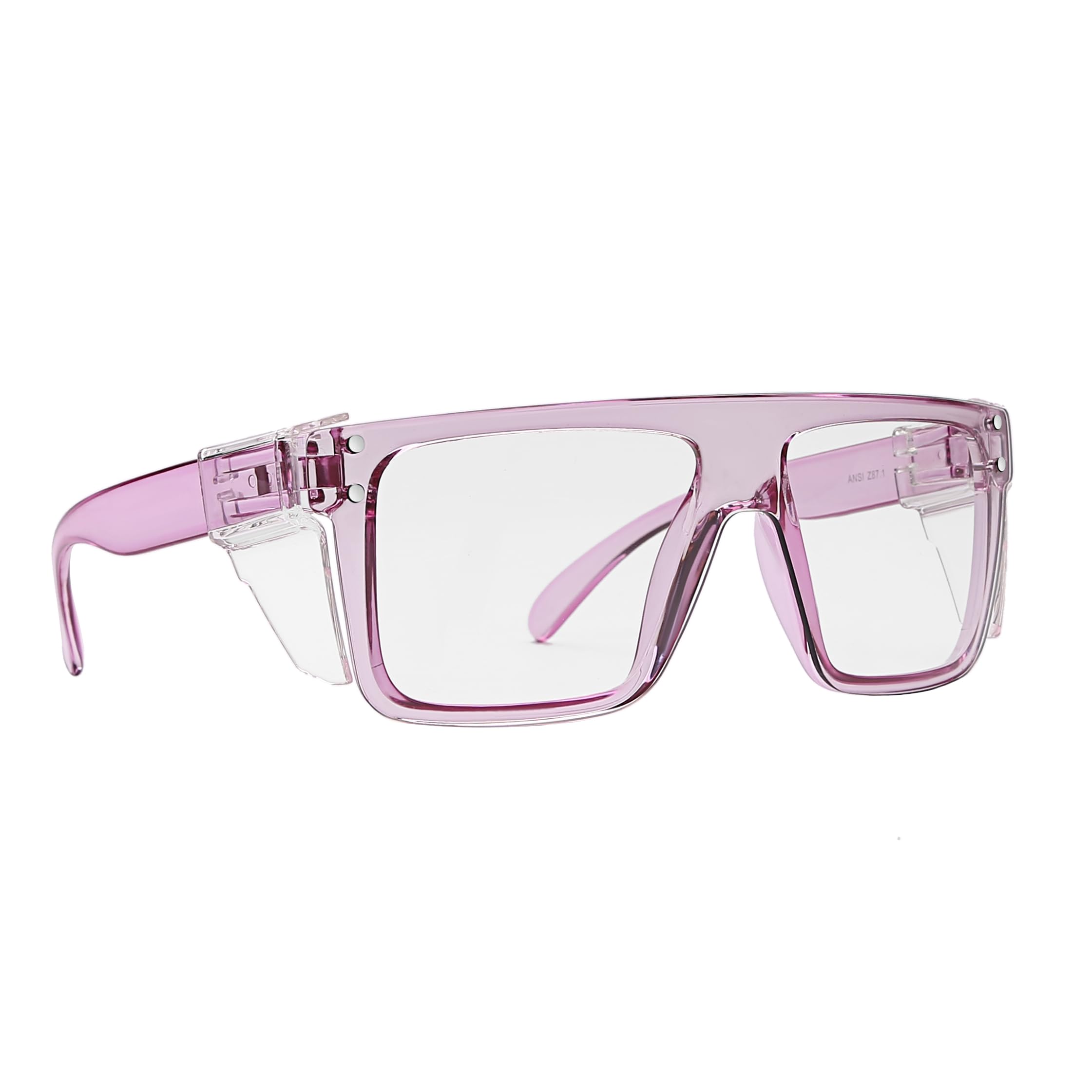 ANSI Z87 - Gafas de seguridad, fotocromáticas UV400 con bloqueo de luz azul, resistentes a los impactos para construcción