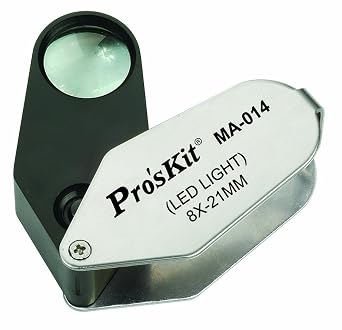 ProsKit 902-239 8X LED Lighted Magnifier