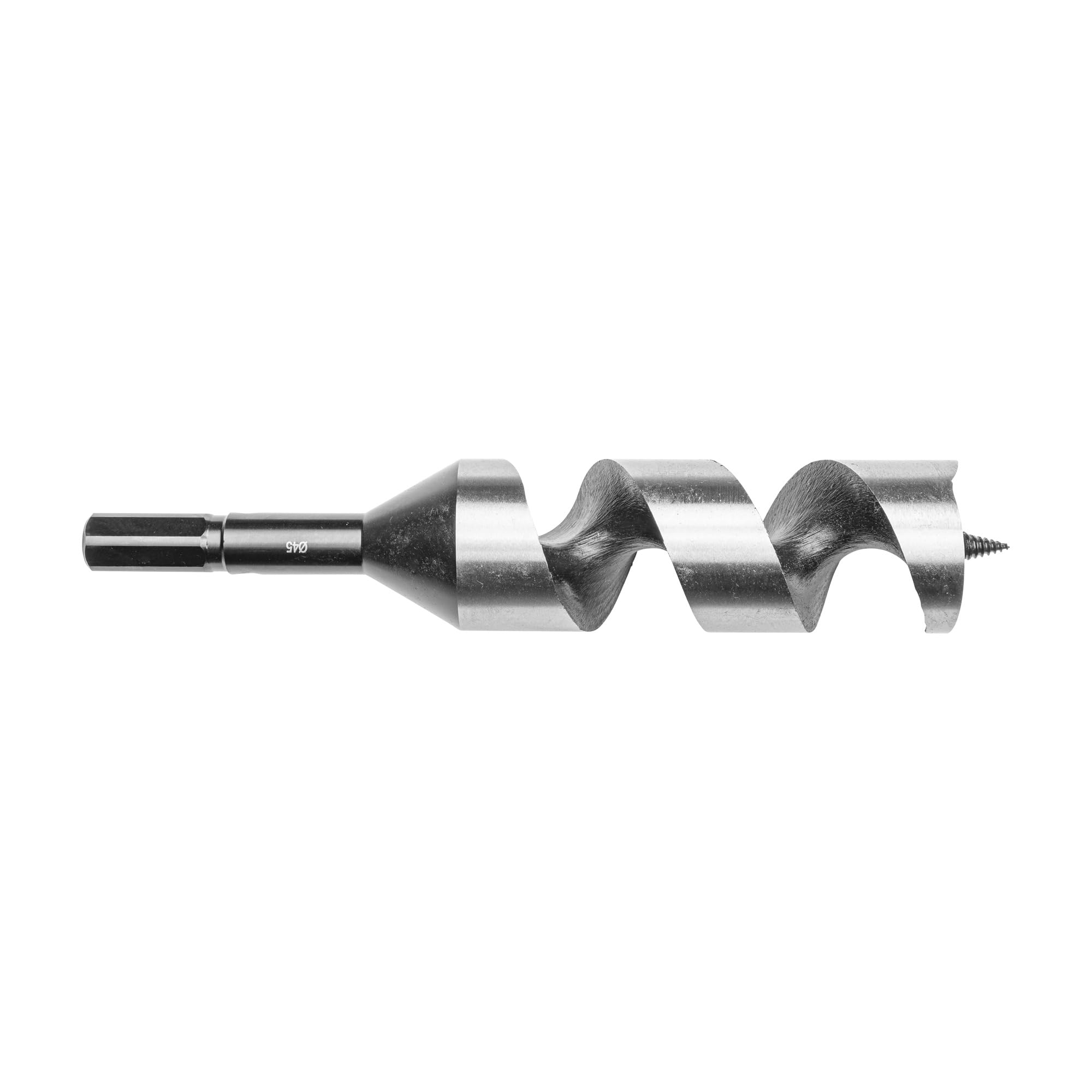 ENT 41111 Schlangenbohrer WS, Durchmesser (D) 45 mm, NL 165 mm, GL 235 mm, S 16 mm 6-kant