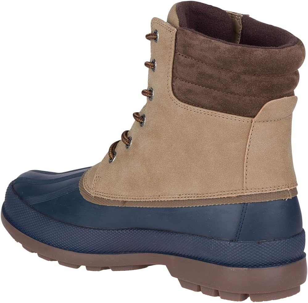 Sperry Men's Cold Bay Boots 10 Taupe/Navy