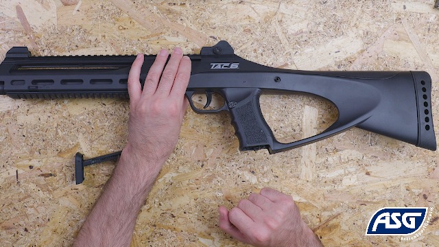 Watch ASG TAC6 Black 6mm Airsoft CO2 Non-Blowback Rifle on Amazon Live