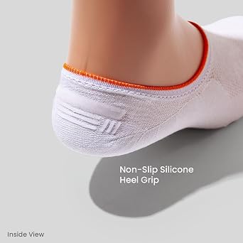 SHEEC Mens No Show Active Socks Thin Breathable Durable Liners, Non Slip Snug Fit for Sneakers Boat Shoes, 3 or 6 Pairs