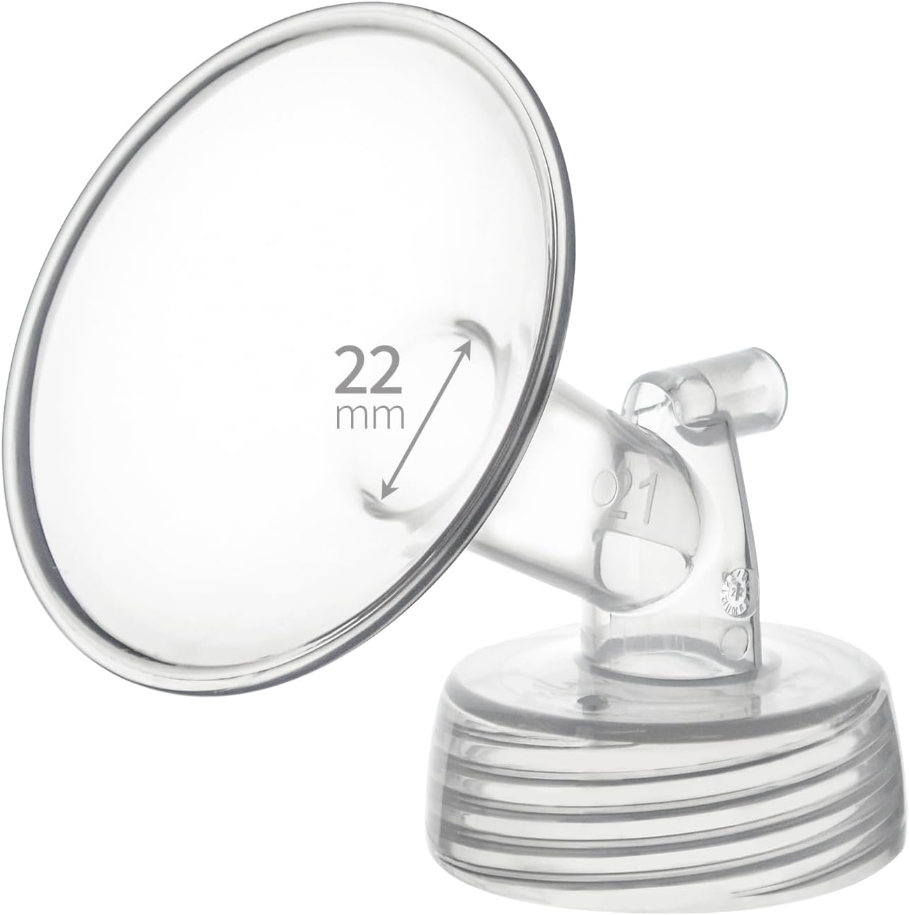 22mm Flange Compatible with Spectra S2 Spectra S1 9 Plus Ameda MYA Motif Luna Breastpumps Replacement to Spectra Pump Parts and Spectra Flange. Compatible with Spectra Part/Accessories