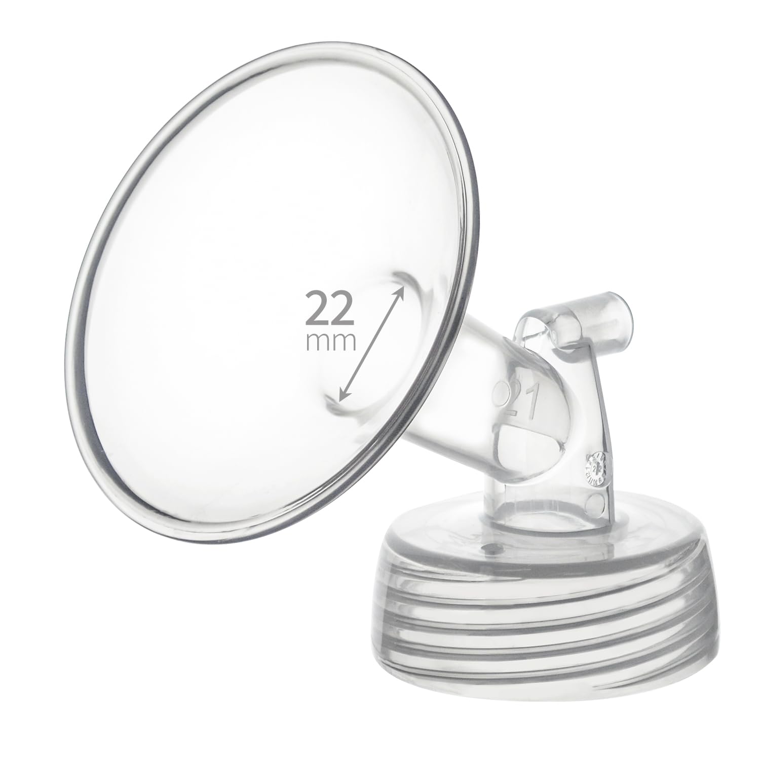 22mm Flange Compatible with Spectra S2 Spectra S1 9 Plus Ameda MYA Motif Luna Breastpumps Replacement to Spectra Pump Parts and Spectra Flange. Compatible with Spectra Part/Accessories