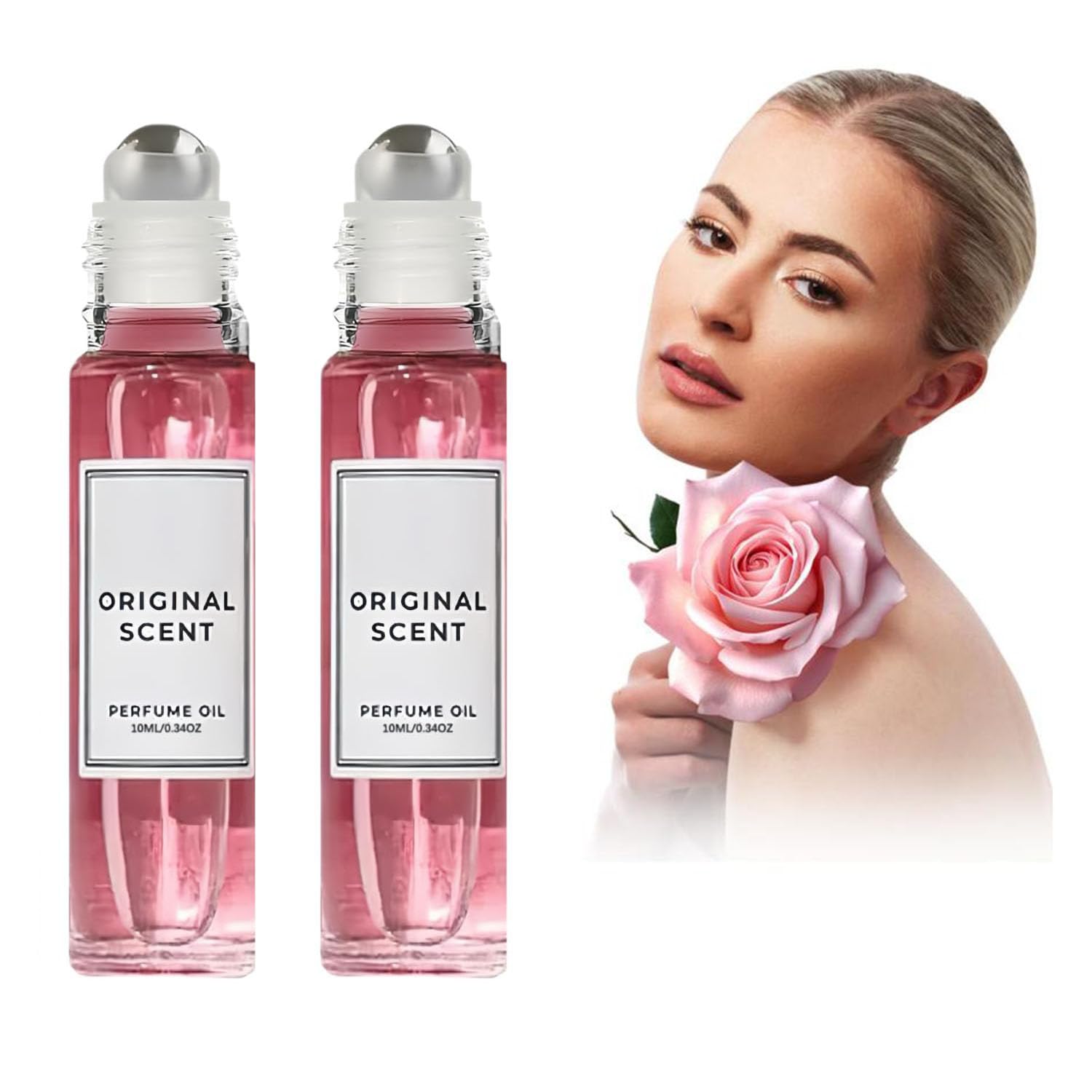 Pheromone Perfume, Perfume Venom Flavor, Lunex Phero Perfume, Enhanced Scents Pheromone Perfume, Long Lasting Pheromone Roll-On Perfume for Women (2PCS)