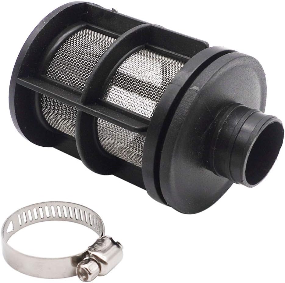 Air Intake filter silencer 25mm with Seal Clamp For asto