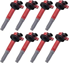 TRQ Ignition Coil Set Compatible with 2011-2016 Ford F-150 2011-2015 Mustang