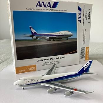 【新品・未使用】ANA B747SR 退役記念 限定組立モデル さよならジャンボ】 ANA 747 MEMORIAL ～ 東京国際空港（羽田