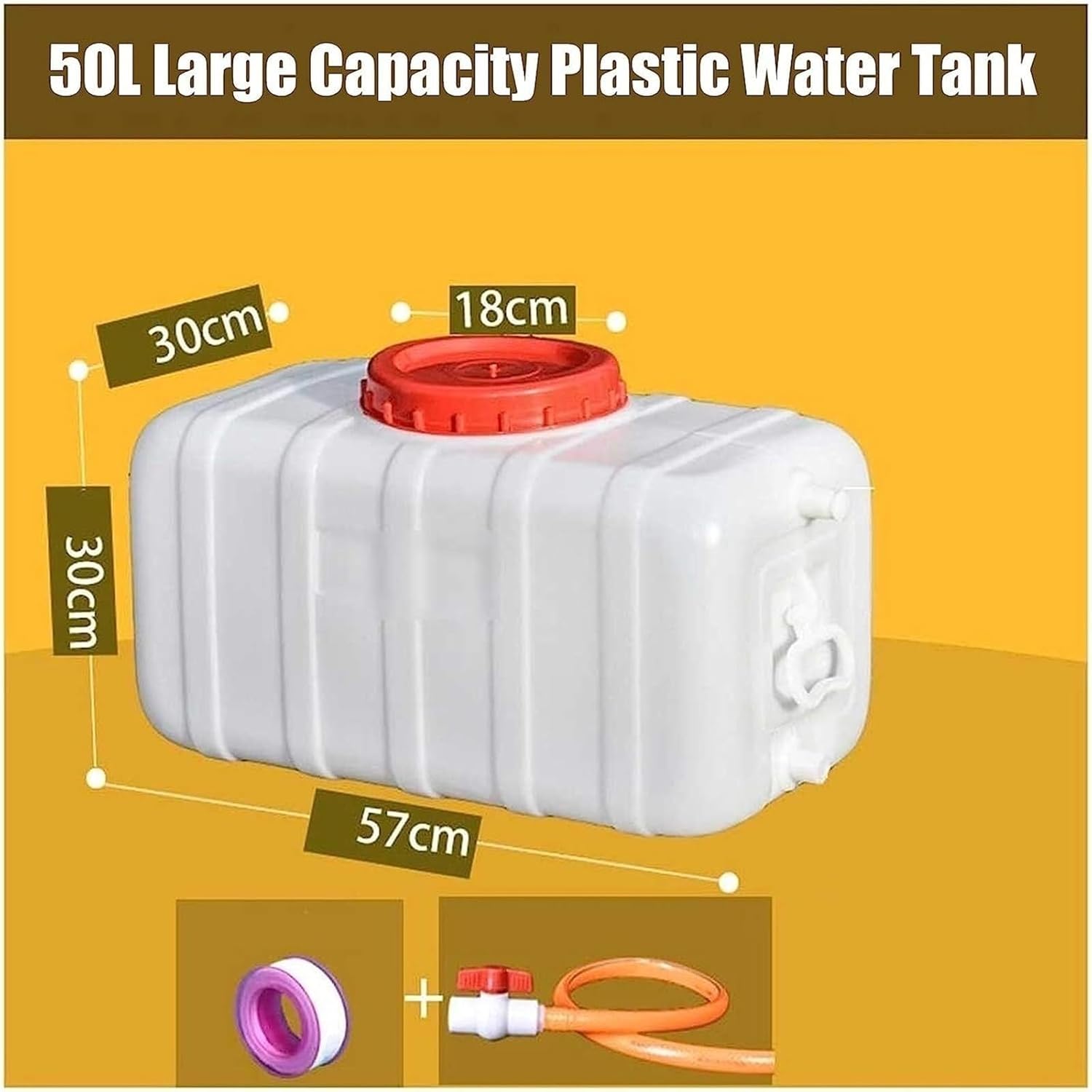 Water Storage Food-Grade Plastic Buckets Storage with Tap Camping Hiking Climbing Outdoor Other Travel Outdo Easy to Carry