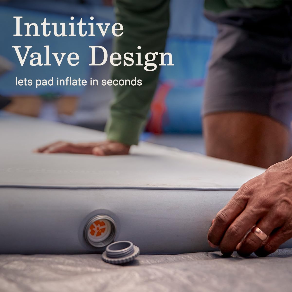 Coleman Cloudland Self-Inflating Sleeping Pad, Extra Thick Insulating Foam, Air Fills in Minutes, Comfortable Camping Pad