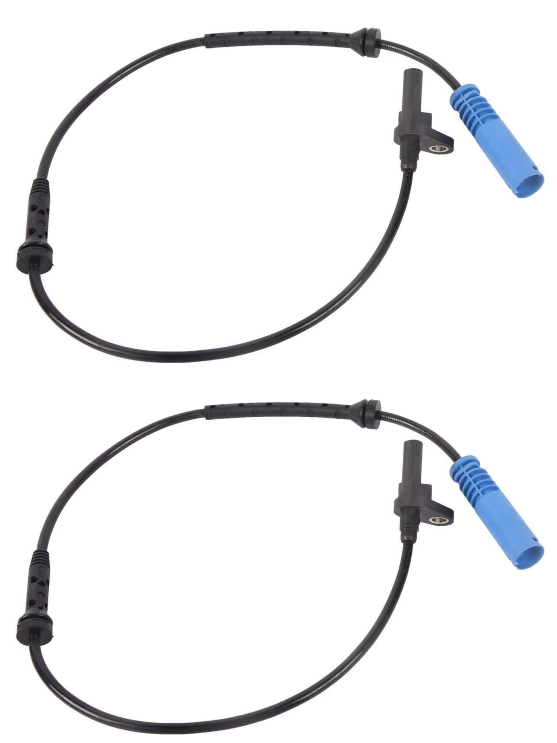 2pcs abs wheel speed sensor front left&right fit for bmw 325i 325xi 328i 328xi 330i 330xi 335i 335xi 34526764858