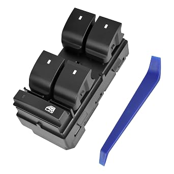 20945224 Front Driver Side Master Power Window Switch Compatible with 2007-2016 GMC Acadia Replaces# 20945224, 901-990