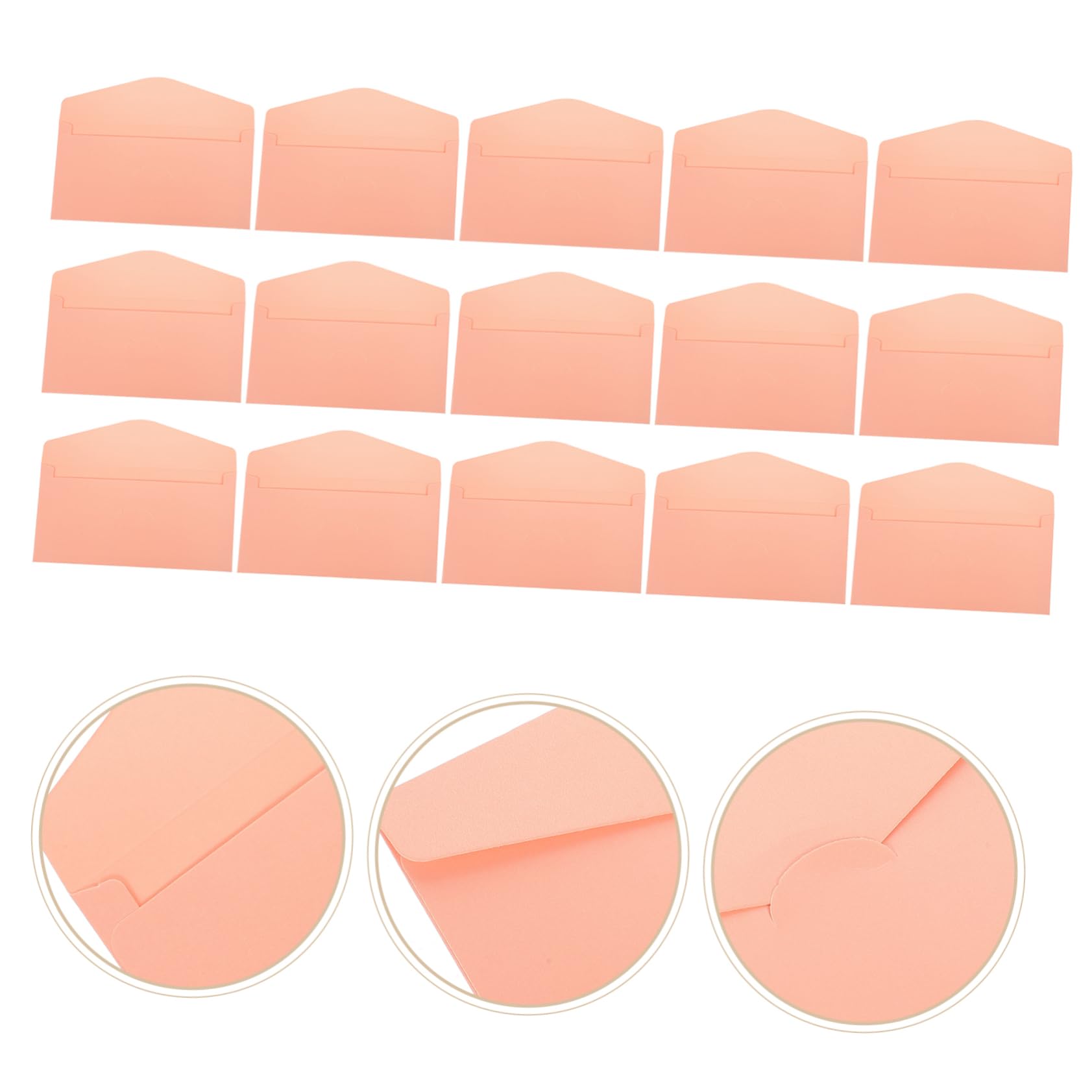 Buste per Inviti 50 Pezzi in Carta Perlata Rosa Eleganti