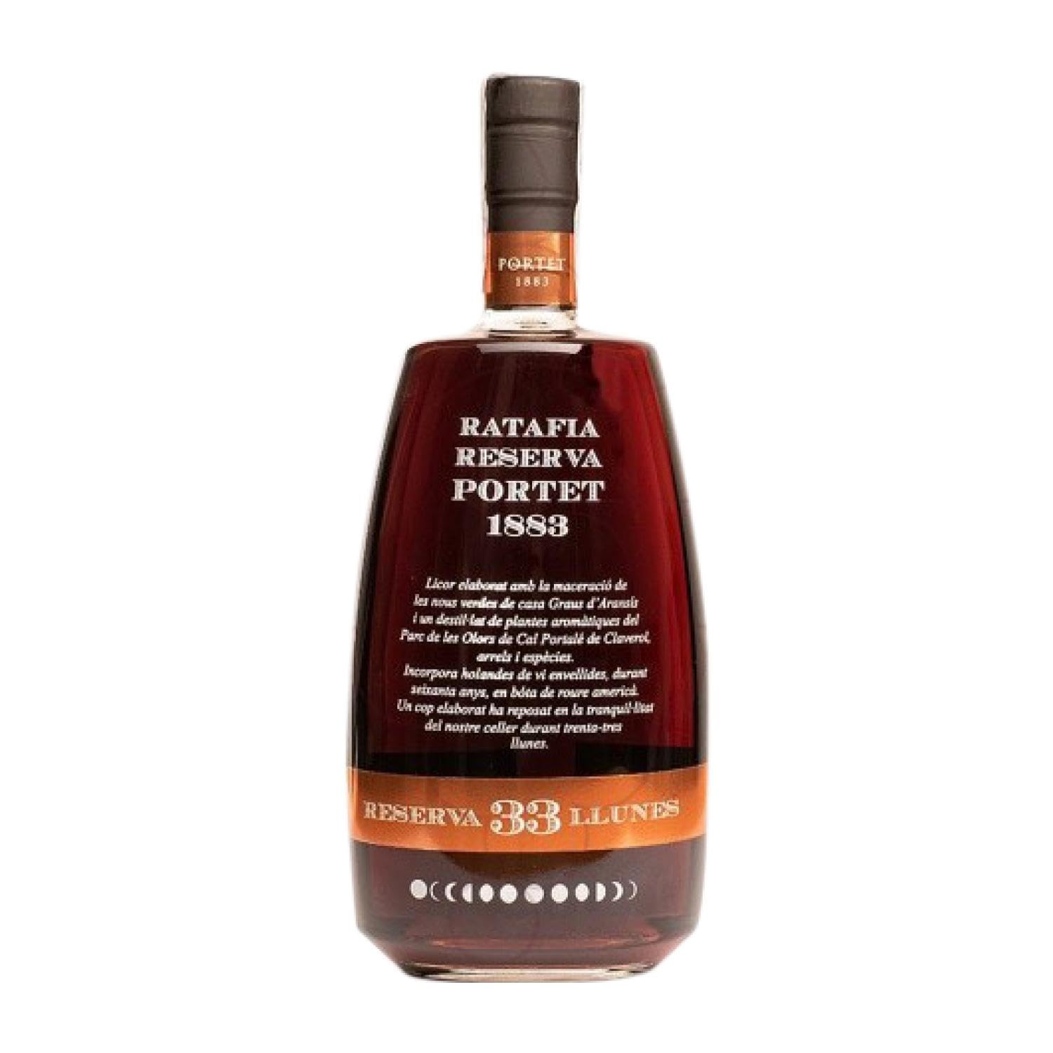 Licores Portet Ratafia 33 Llunes Reserva 70 cl