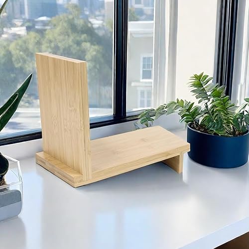 Miniatura 5 de OAKART Estante de exhibición de escritorio para librosrevistaCD