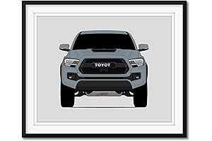 Toyota Tacoma Wall Art Decor