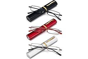 REAVEE Ultra Slim Readers Glasses 3 Pack