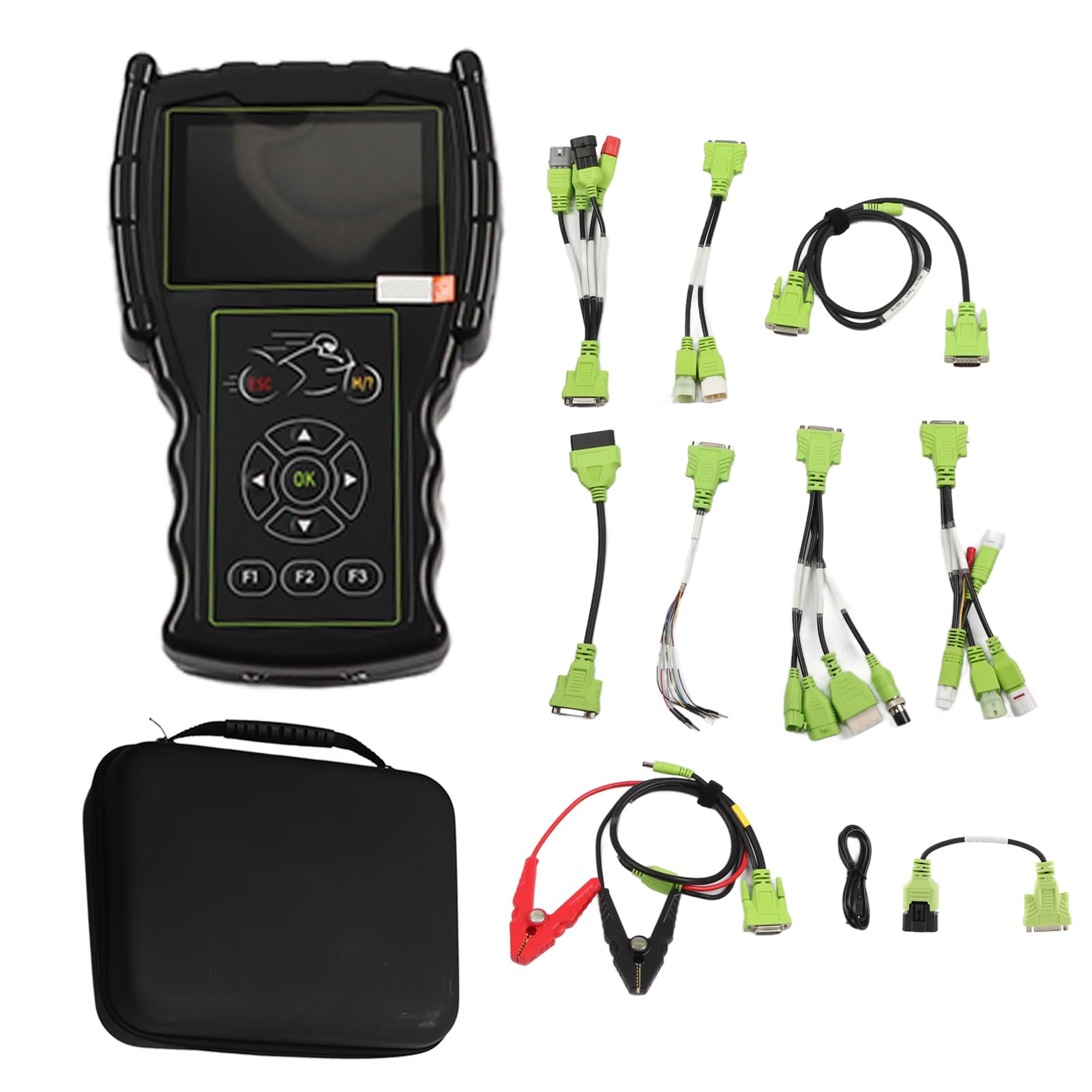 Skaner Motocyklowy M100, USB Wielofunkcyjne Narzędzie Diagnostyczne Skanera OBD2 Czytnik Kodów Usterek Diagnostyczne Narzędzie Skanujące Do Hartford Aeon Sym