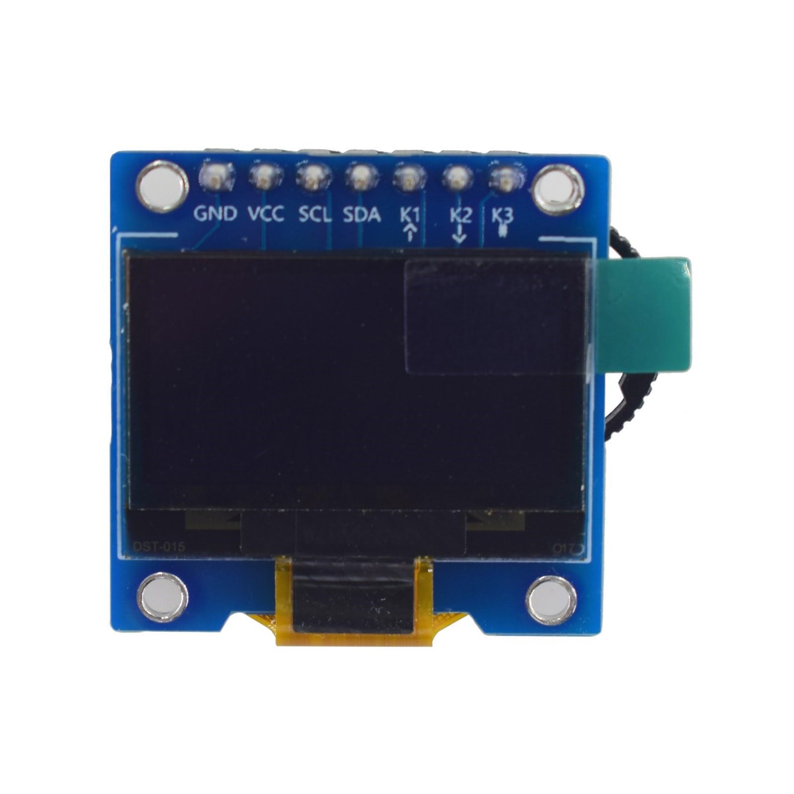 Módulo de Pantalla LCD SSD1315 de 0, 96 Pulgadas Módulo de Placa de Pantalla LCD 128X64 128x64 con codificación rotativa y Pantalla alimentada por batería de Posiciones