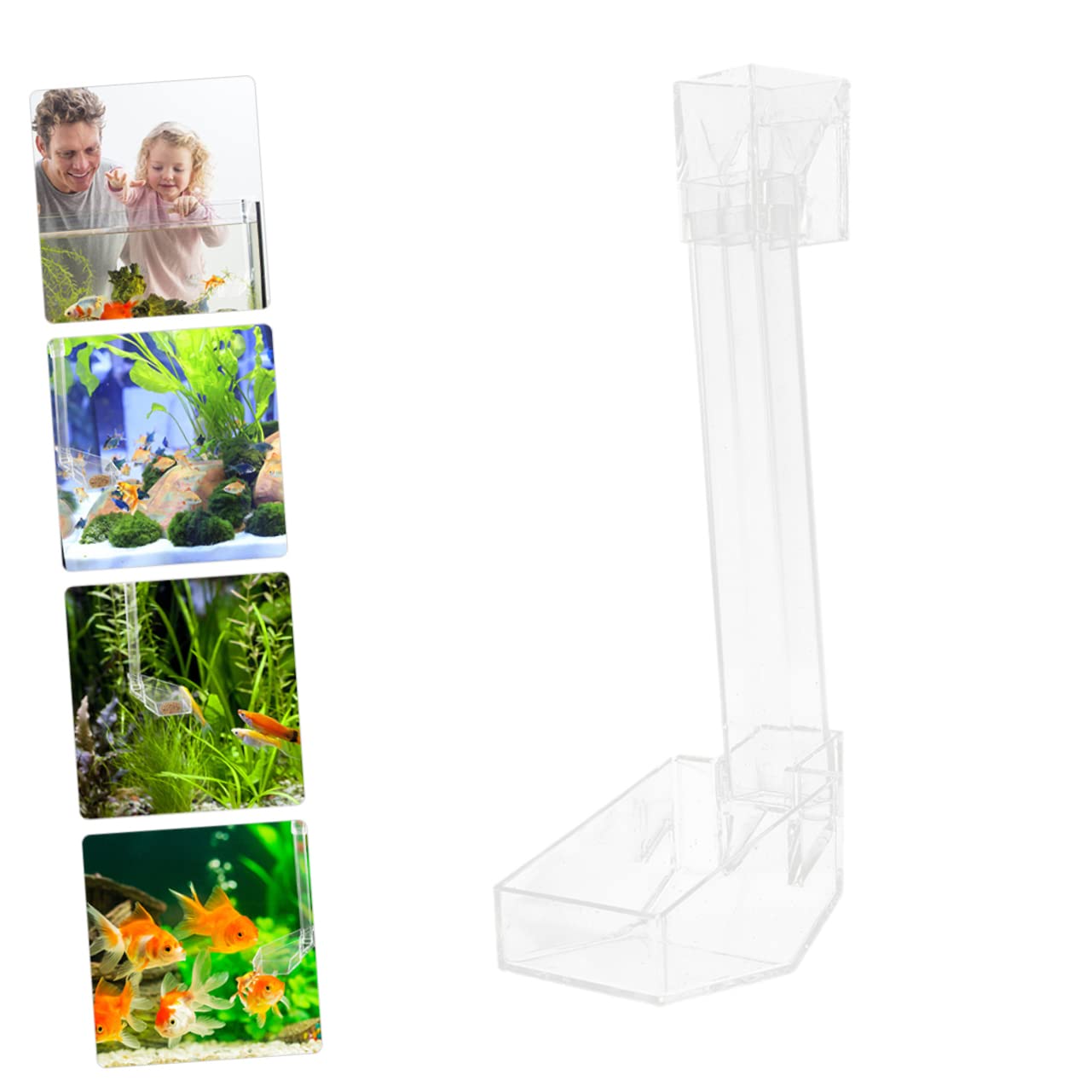 ABOOFAN 3 Comederos para Acuario Accesorios para Camarones Plato para Peces Y Refugio De Camarones.