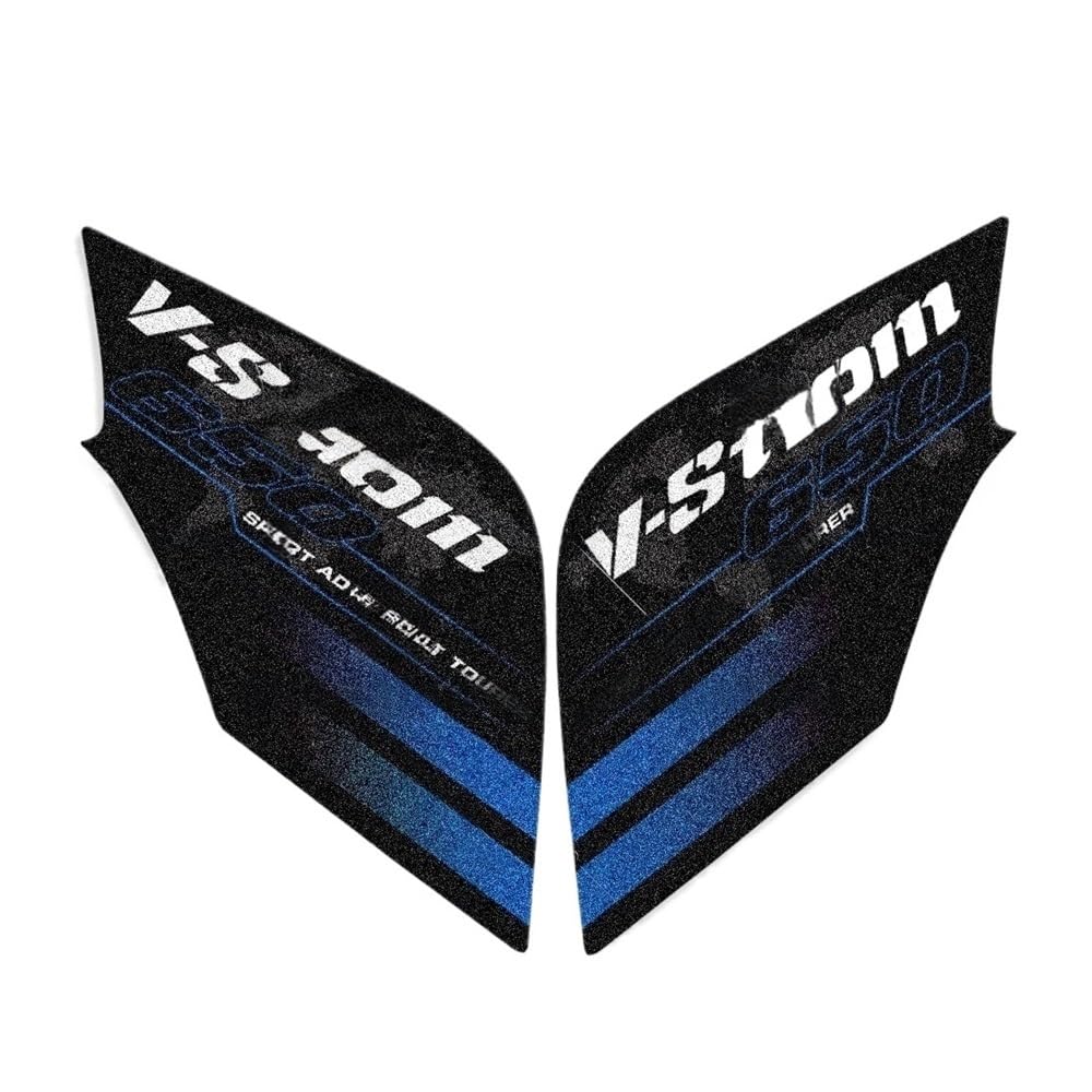 Motorcycle Fuel Tank Protector for Suzuki Vstrom 650 dl650 DL V-Strom 650XT Motorcycle Accessories Tank Fuel Sticker Decal(Brown)
