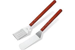 20" Stainless Steel BBQ Spatula Set for Grilling