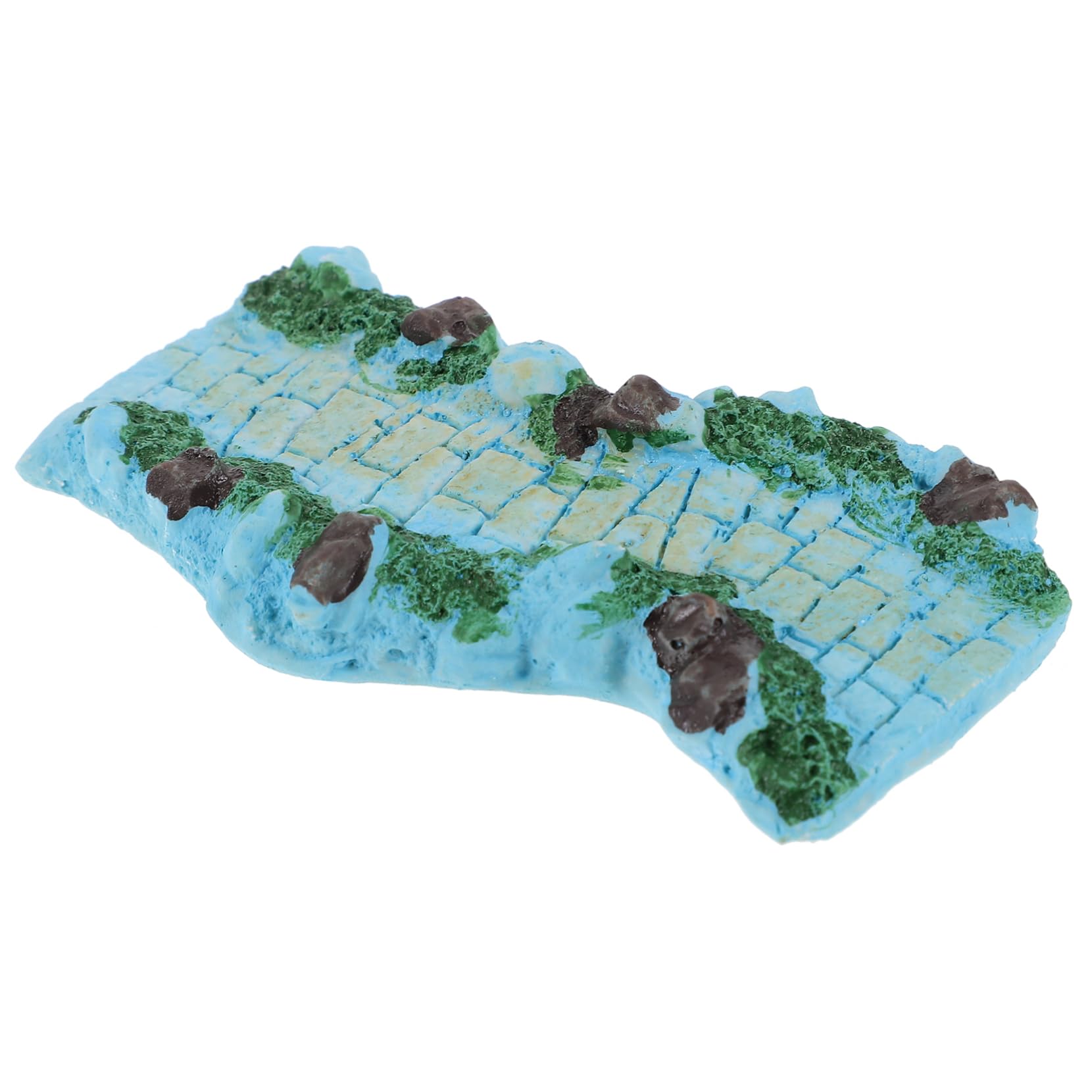 BESPORTBLE Ornaments Resin Garden Micro Stone Road Sign Sky- Garden Accessories