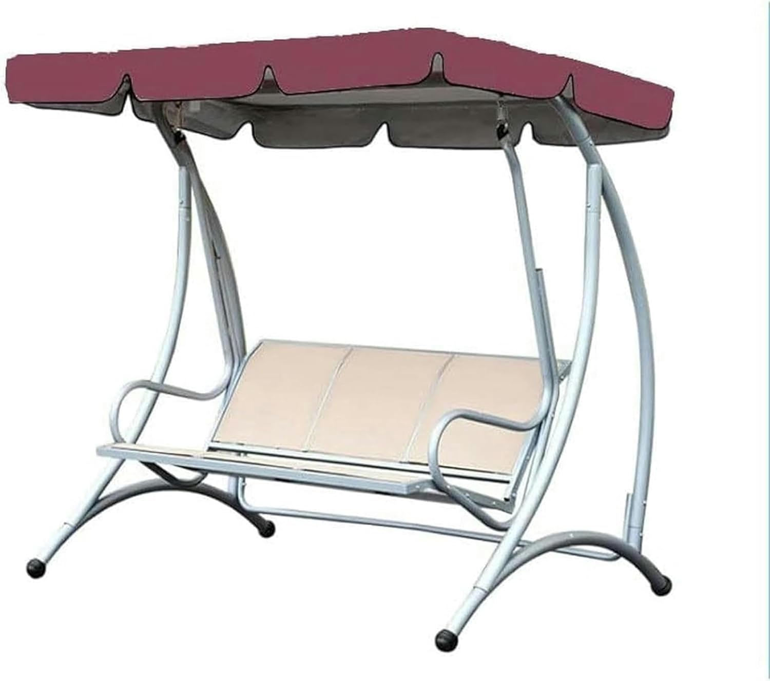 210D Garden Swing Awning Cover Replacement Canopy Swing Seat Canopy,Garden Swing Chair Cover,Waterproof/UV Resistant Sun Shade Outdoor Hammock-*1