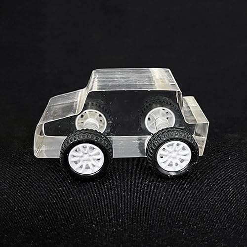 blue-ther Car Buggy Crystal Magic Trick Toy Car Find The Chosen Card Prediction Magia Props Close Up Stage Gimmicks Comedy Accessories