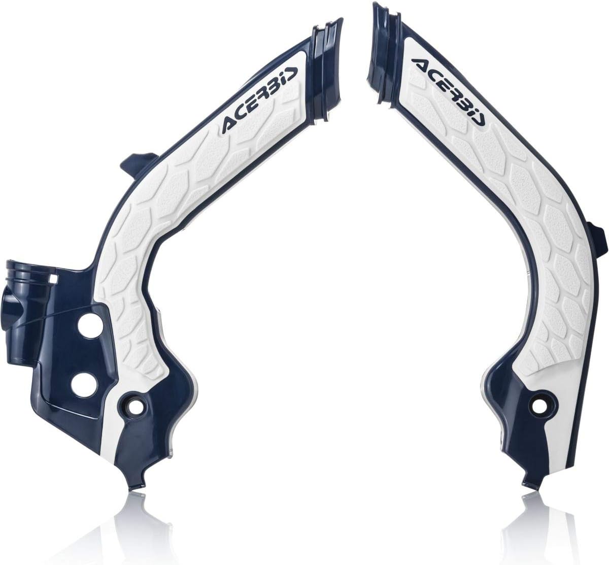 Acerbis X-Grip Frame Guard (Black/White) for 19-22 Husqvarna FC250