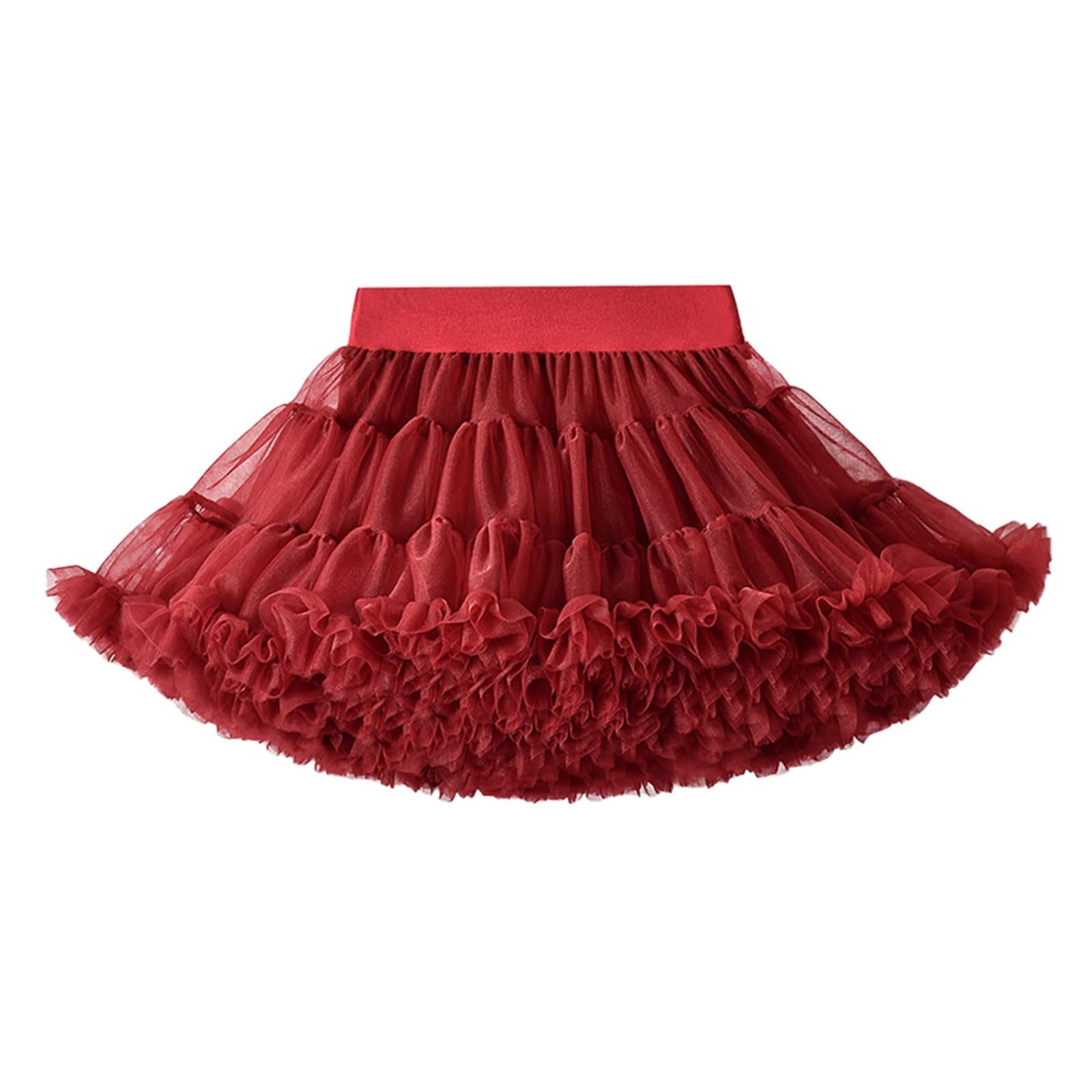 Jupe en tulle Lolita pour femme - Jupon court en tulle doux - Avec nœud - Style vintage des années 50 - Pour costume de carnaval, fête, cosplay