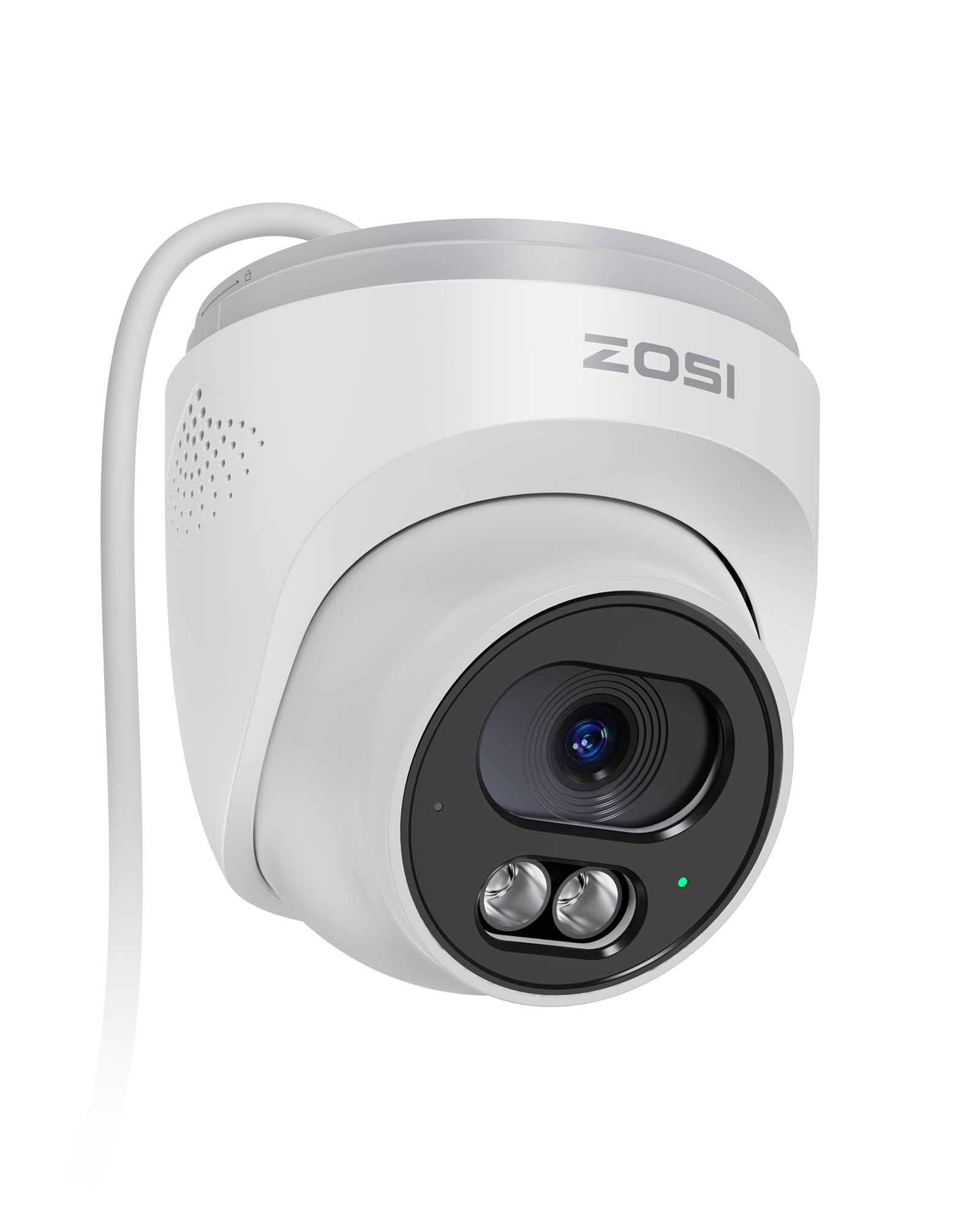 ZOSI C220 4MP QHD 2.5K Add-On PoE IP Camera Outdoor, 1440p Surveillance Outdoor Camera to Home Security System, Only Work with Our PoE NVR, 100ft IR Night Vision, AI Human Detection, Two-Way Audio