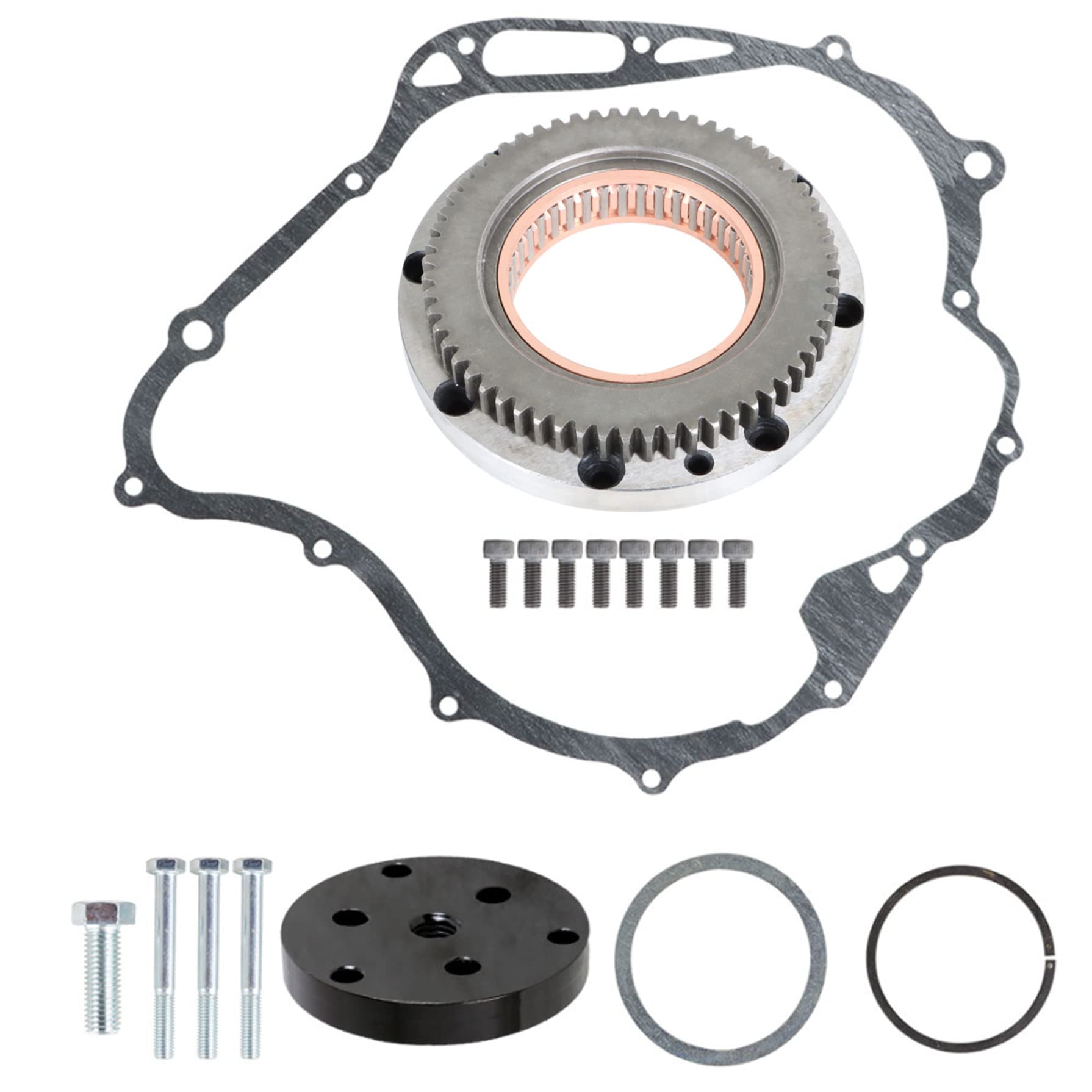 Heavy Duty Clutch Kit For Yamaha V Star 1100 - Complete Replacement Set With Springs & Gasket (1999-2009 Models)