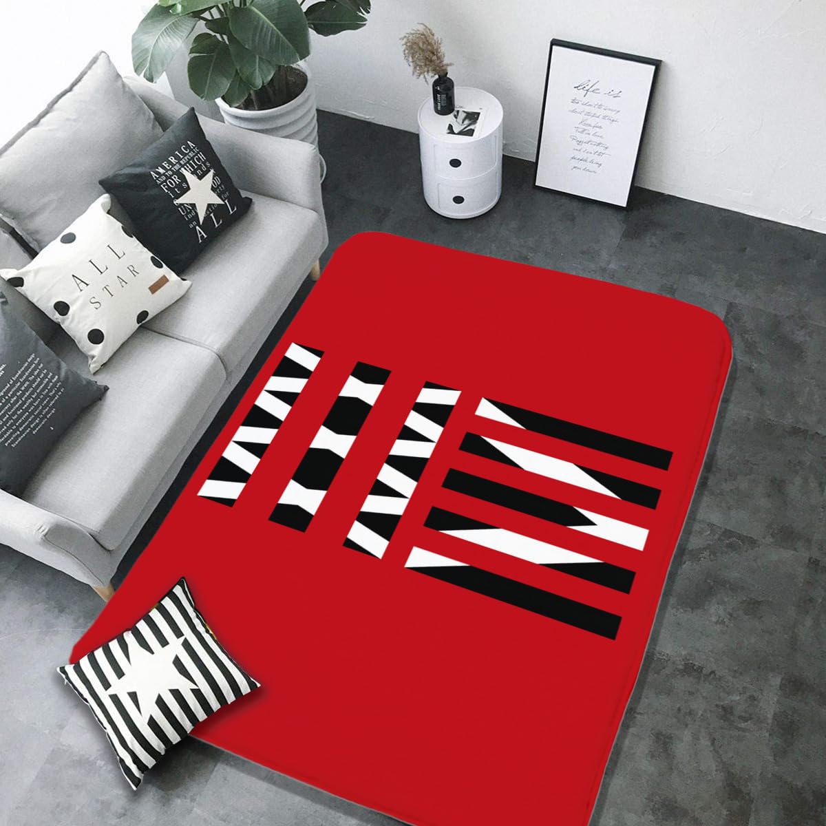 ONE OK ROCK ラグ Sサイズ Amazon｜ワンオクロック One Ok Rock カーペット ラグマット 150